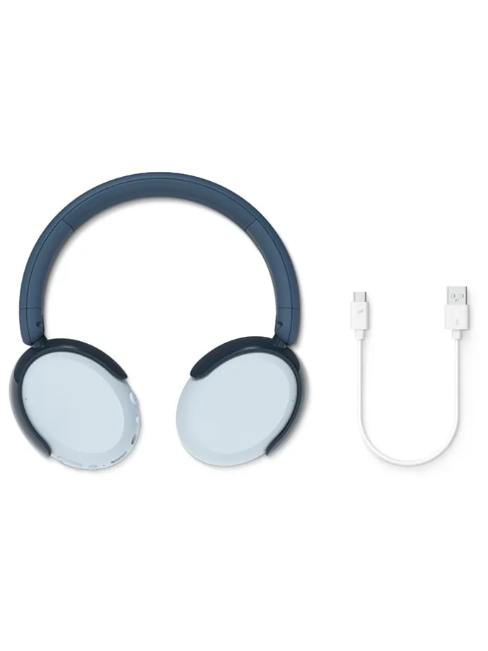 Słuchawki nauszne Bluetooth "TAK5500RT" w kolorze błękitno-niebieskim