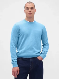 Sweter w kolorze błękitnym