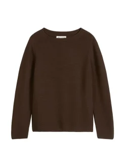 Sweter w kolorze brązowym