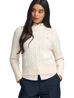 Sweter w kolorze kremowym