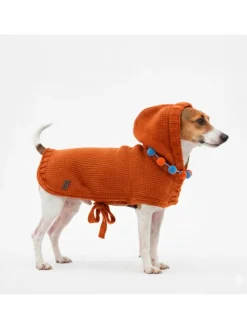 Sweter w kolorze pomarańczowym dla psa