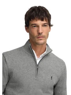 Sweter w kolorze szarym