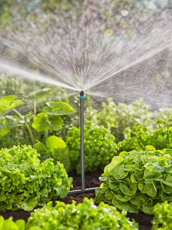 System nawadniania kropelkowego "Micro-Drip" w kolorze czarnym
