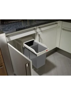 System segregacji śmieci "Multi-Box duo L" do zabudowy - 26 x 43 x 50 cm