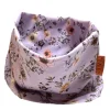 Szal-koło "Flower purple" w kolorze fioletowym - 50 x 24 cm
