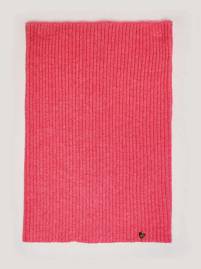 Szal-koło w kolorze różowym - 40 cm