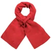 Szal polarowy "Shawl" w kolorze czerwonym