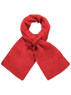Szal polarowy "Shawl" w kolorze czerwonym
