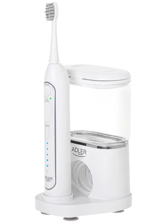 Szczoteczka soniczna 2w1 "AD 2180" w kolorze białym