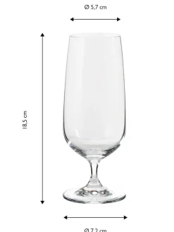 Szklanki (6 szt.) do piwa - 400 ml