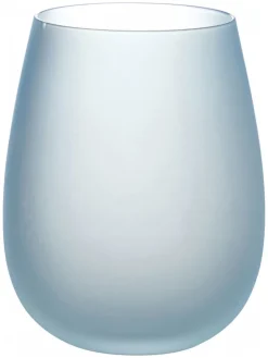 Szklanki (6 szt.) "Happy Hour" w kolorze niebiesko-zielonym - 500 ml