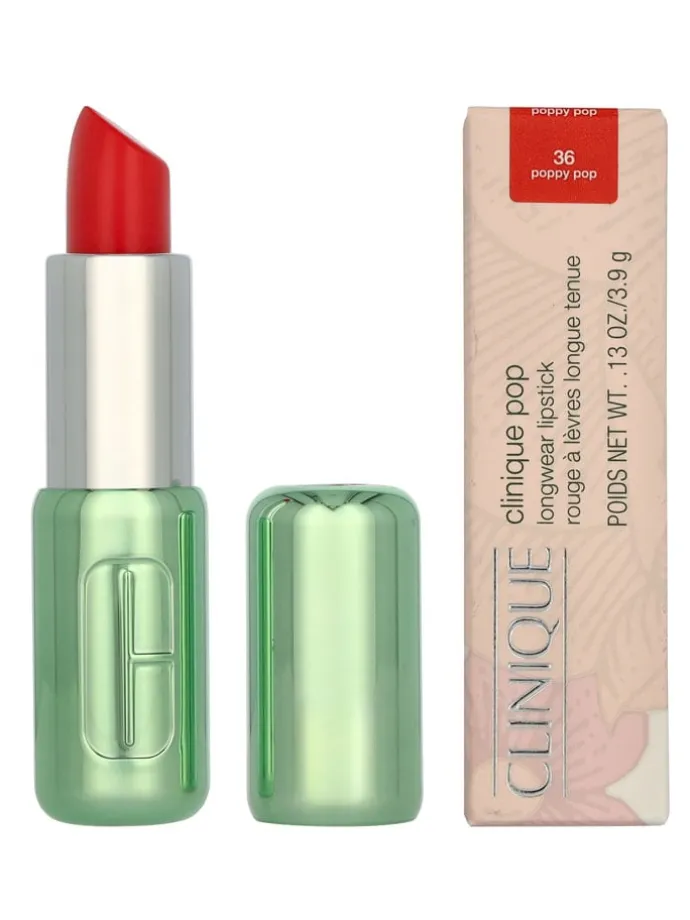 Szminka "Pop Longwear Satin - 36 Poppy Pop" - 3,9 g