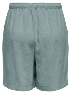 Szorty w kolorze błękitnym