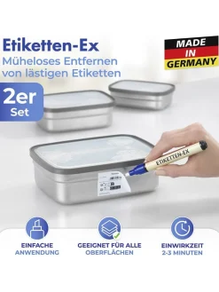 Sztyfty (2 szt.) do usuwania etykiet - 2x 6 ml