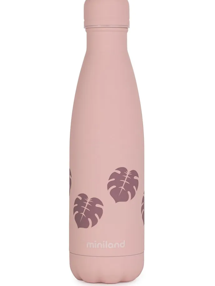Termos "Leaves" w kolorze jasnoróżowym - 500 ml