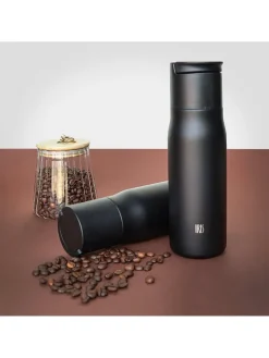Termos w kolorze czarnym - 750 ml