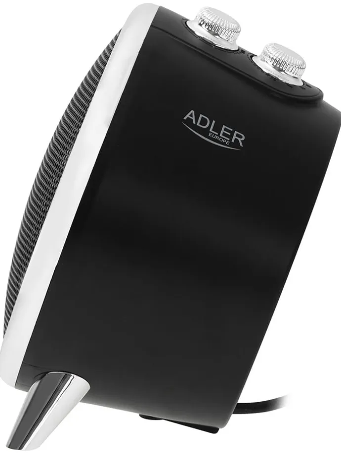 Termowentylator "AD 7742" w kolorze czarnym
