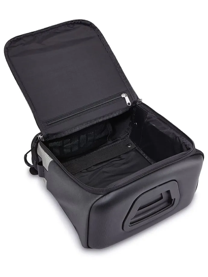 Torba rowerowa w kolorze antracytowym - 24 x 15 x 21 cm