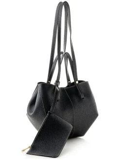Torebka w kolorze czarnym - 28 x 22 x 13 cm