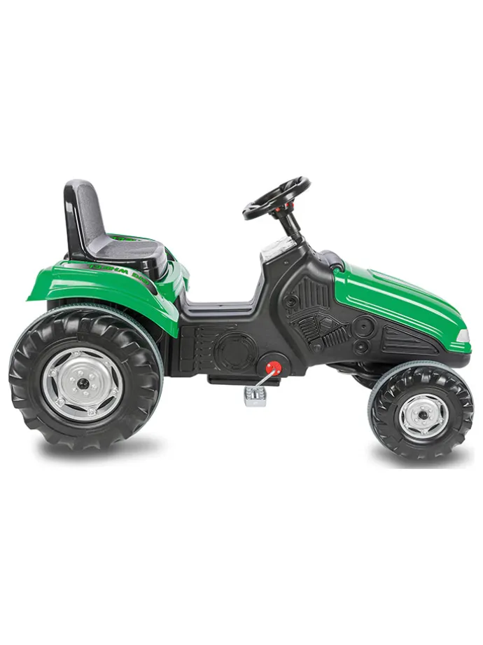 Traktor "Big Wheel" w kolorze zielonym - 3+