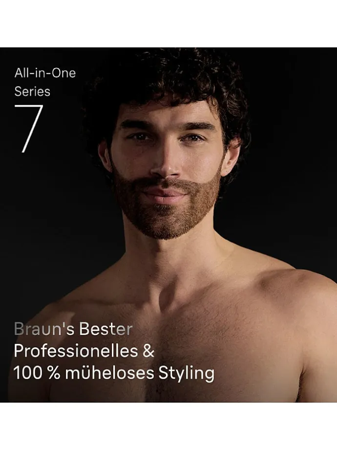 Trymer ''Series 7 All-In-One" w kolorze granatowym do brody