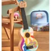 Ukulele "Flower Power" ze wzorem - 5+