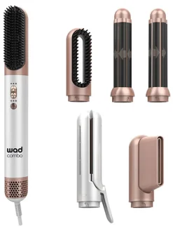 Urządzenie 4w1 "Beauty Combo" w kolorze srebrno-różowozłotym do stylizacji