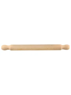Wałek w kolorze jasnobrązowym do ciasta - dł. 35 cm