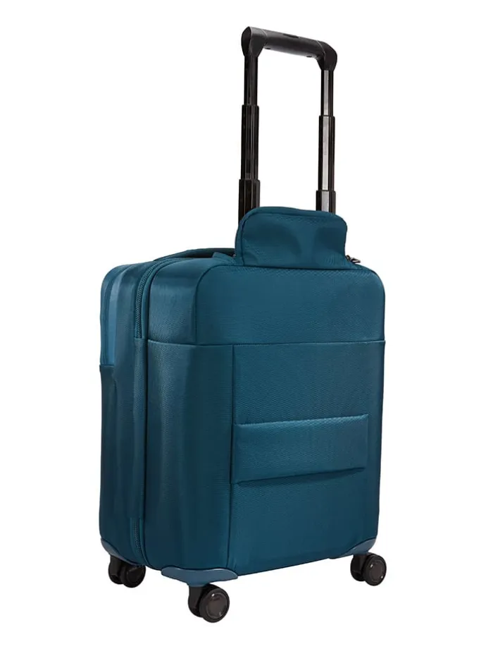 Walizka "Spira Compact Carry On Spinner" w kolorze niebieskim - 50 x 35 x 13 cm