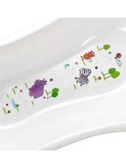 Wanienka dziecięca "Hippo" w kolorze białym - 100 x 51 x 29 x 100 cm