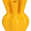 Wazon "Aglio" w kolorze żółtym - wys. 18 x Ø 12 cm
