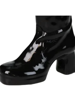 Wazon "Boot" w kolorze czarnym - 19 x 35 x 8 cm