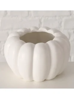 Wazon "Dima" w kolorze białym - wys. 10 x Ø 16 cm