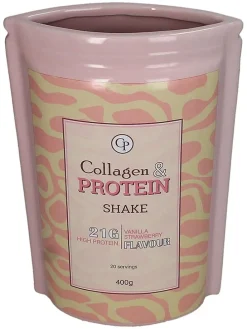 Wazon "Protein" w kolorze jasnoróżowym - 16 x 22,5 x 8,5 cm