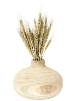 Wazon w kolorze beżowym - wys. 14,5 x Ø 20,5 cm