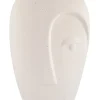 Wazon w kolorze białym - wys. 19,5 cm