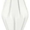 Wazon w kolorze białym - wys. 29,5 x Ø 15 cm