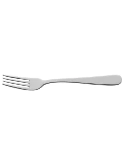 Widelec "Greenwich" w kolorze srebrnym - dł. 16 cm