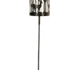 Świecznik ogrodowy w kolorze brązowym - wys. 85 cm