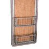 Wieszak w kolorze jasnobrązowym na klucze - 31 x 61 x 9 cm