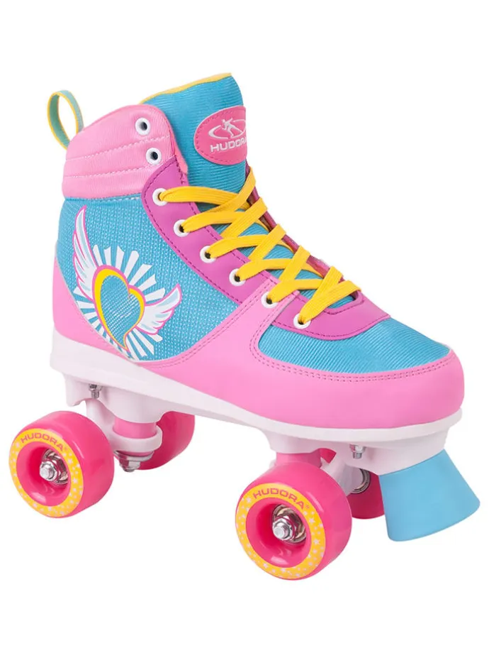Wrotki "Skate Wonders" w kolorze błękitno-jasnoróżowym - 4+