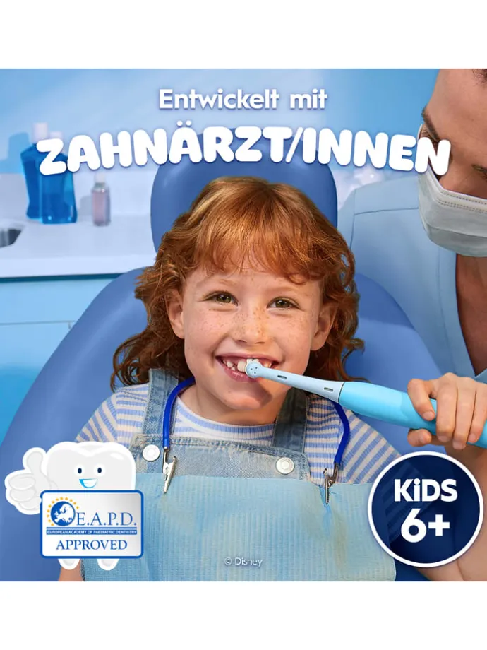 Wymienne końcówki (8 szt.) "iO Kids Stitch" w kolorze błękitnym