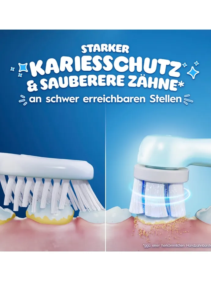 Wymienne końcówki (8 szt.) "iO Kids Stitch" w kolorze błękitnym