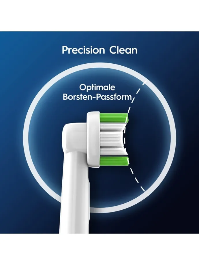 Wymienne końcówki (10 szt.) "Precision Clean" w kolorze białym