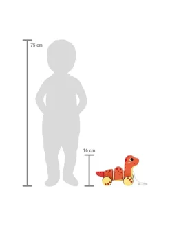 Zabawka "Dino" do ciągnięcia - 12 m+