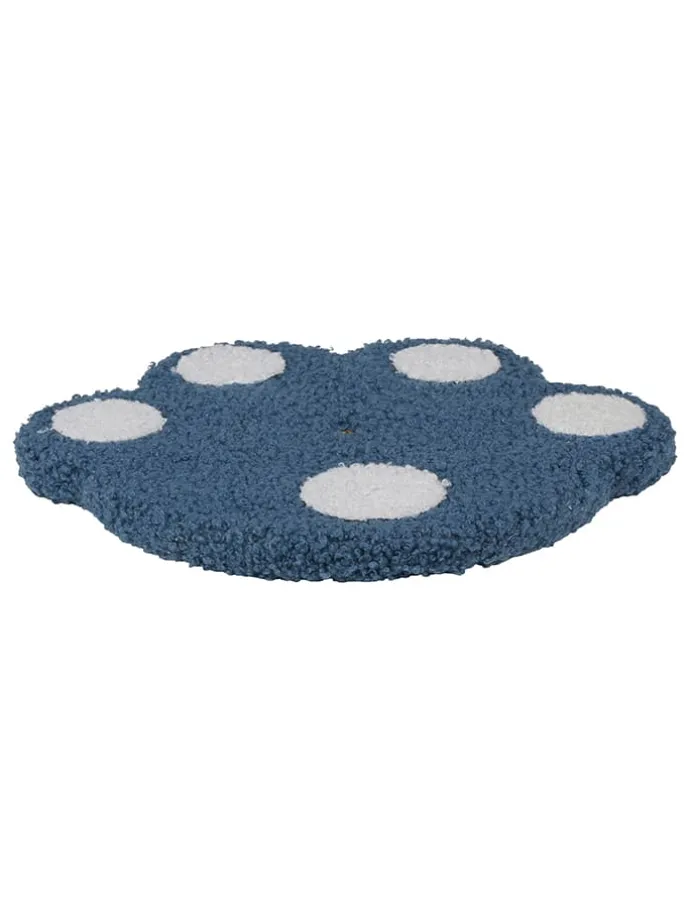 Zabawka w kolorze niebiesko-białym dla kota - wys. 25 x Ø 22 cm