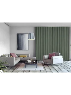 Zasłona "Luxe" w kolorze zielonym
