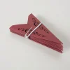 Zawieszka dekoracyjna "Kassina" w kolorze czerwonym - wys. 16,5 x Ø 50 cm