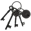 Zawieszka dekoracyjna "Keychain" w kolorze brązowym - dł. 23 cm