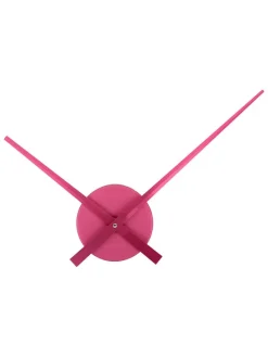 Zegar ścienny "Little Big Time" w kolorze różowym - Ø 41 cm